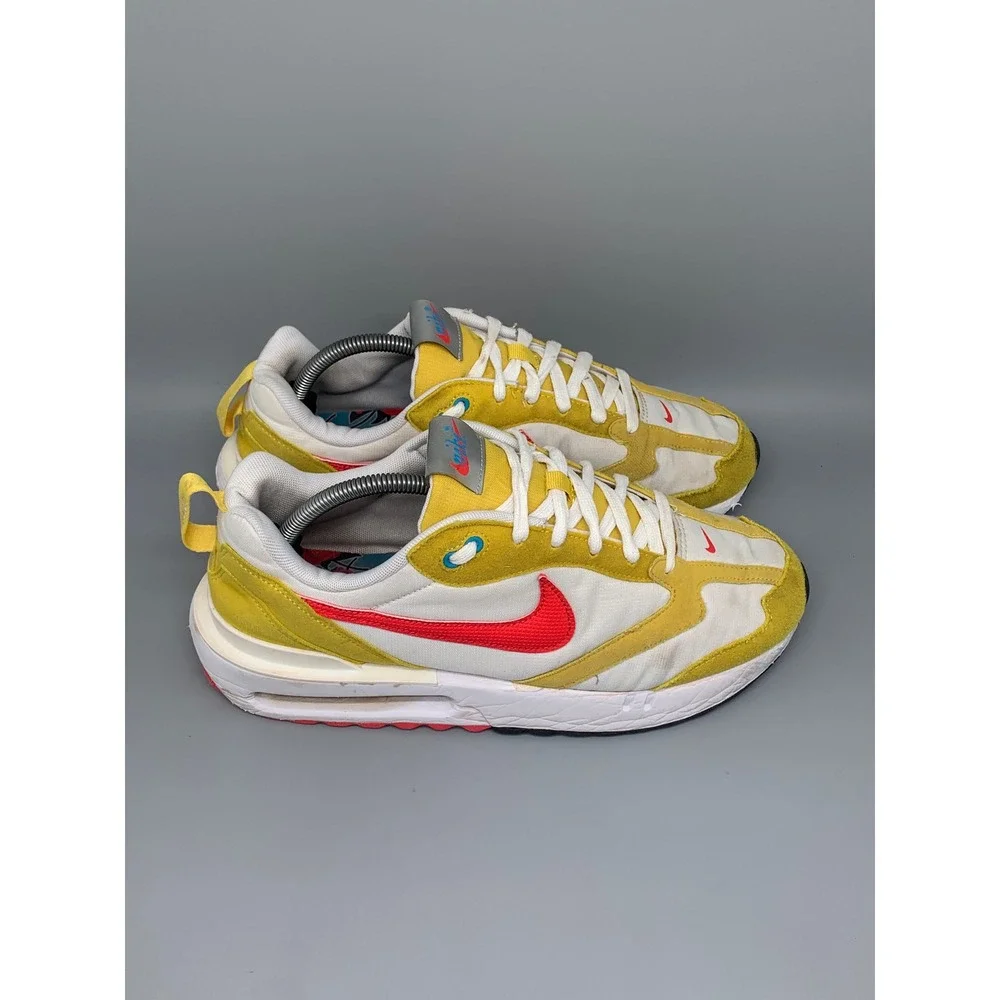 Nike Air Max Dawn Yellow Red Running‎ Shoes DQ7643-700 Men's Sz 10